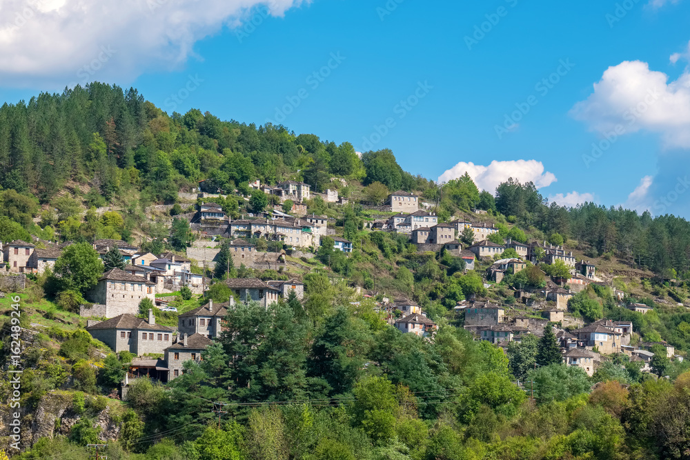 Kipi village. Central Zagoria, Greece