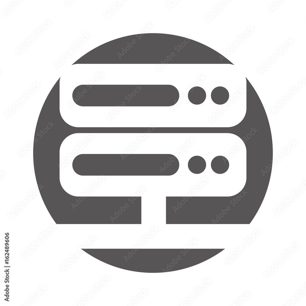 server data center icon vector illustration design server data center icon vector illustration design