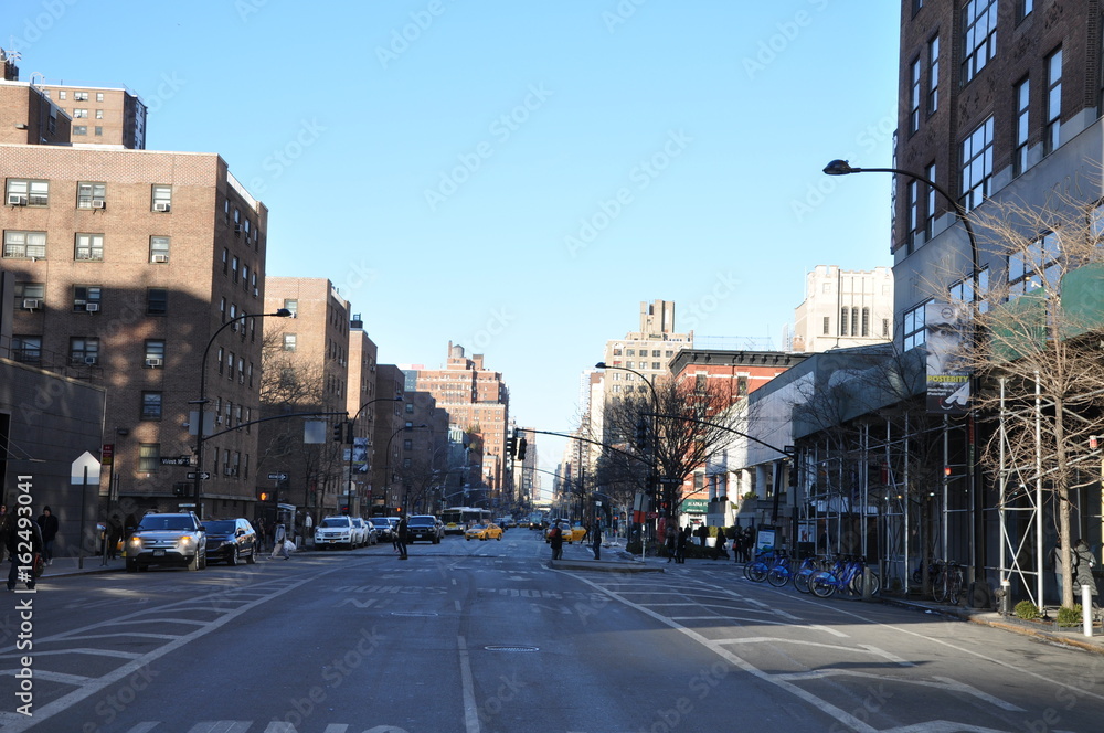 New-York winter Greenwich Village