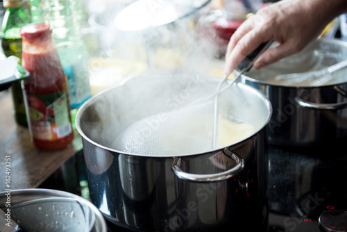 piatto tipico giapponese a base di carne e crauti photo