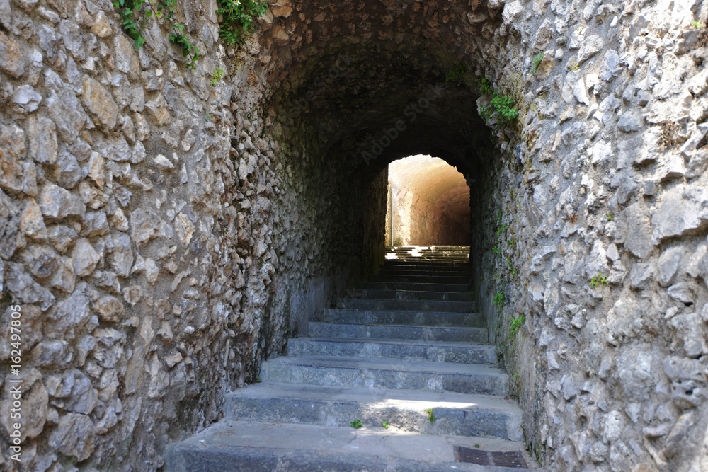 stone tunnel