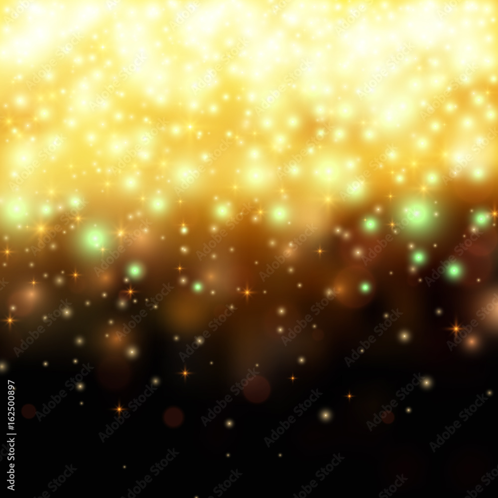 Gold glitter stardust background. Vector illustration Gold glitter stardust background. Vector illustration