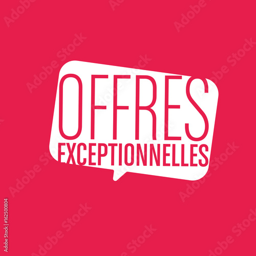 offres exceptionnelles