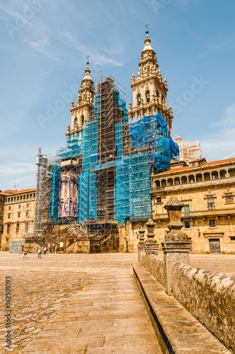 Santiago's Cathedral main facade