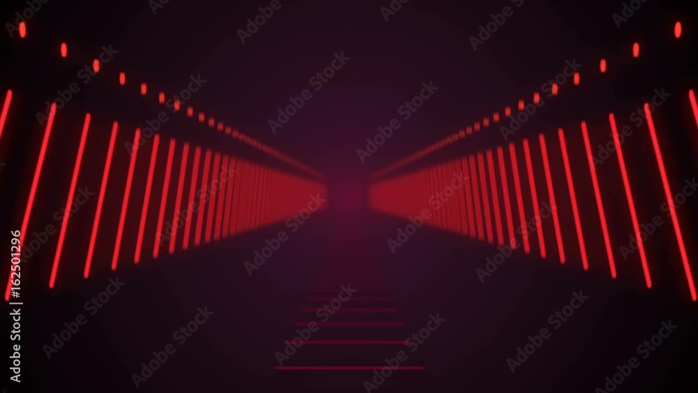Abstract background with technology tunnel. Seamless loop Abstract background with technology tunnel. Seamless loop