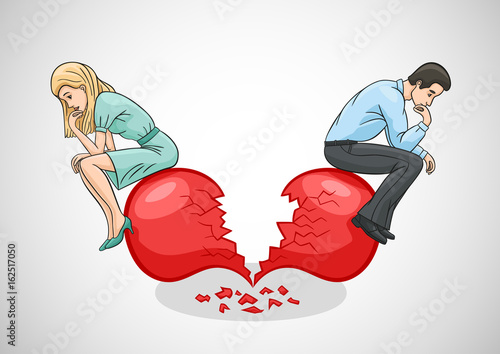 A broken heart and the disorder of love.