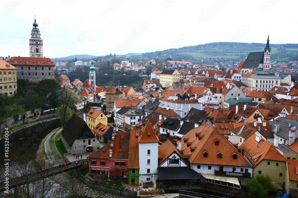 Cesky Krumlov is one of the most picturesque towns in Europe.  It is a small city in the south Bohemian Region of the Czech Republic.