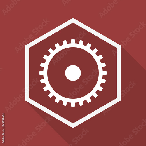 Poly Button mit Schatten - Zahrad - Systemeinstellung