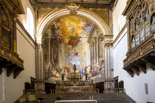 Photos Interior of Santa Maria della Scala church, Siena, Italy