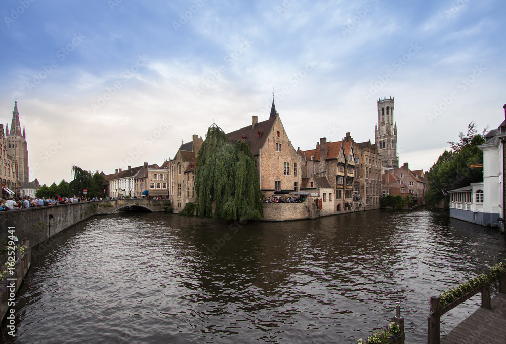 Rozenhoedkaai, Bruges, Belgium