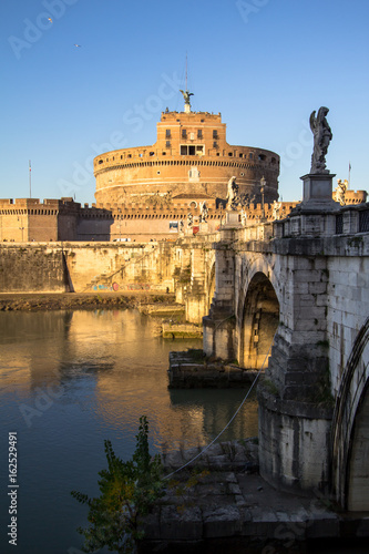 Sant' Angelo Bridge and Sant' Angelo Castel, Rome
