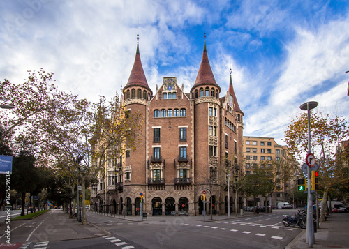 Casa de les Punxes in Barcelona photo