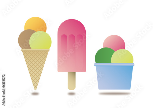 in gelateria