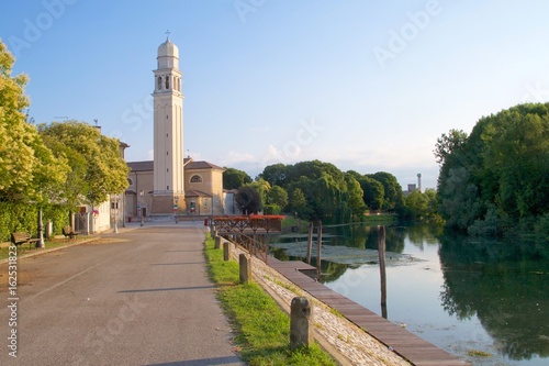 Casier , Treviso centro con porto fluviale, Treviso Italia
