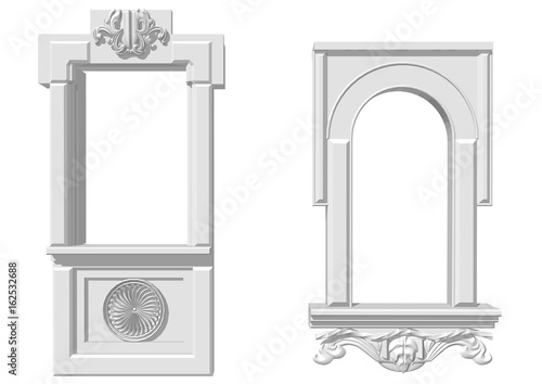 Two window openings