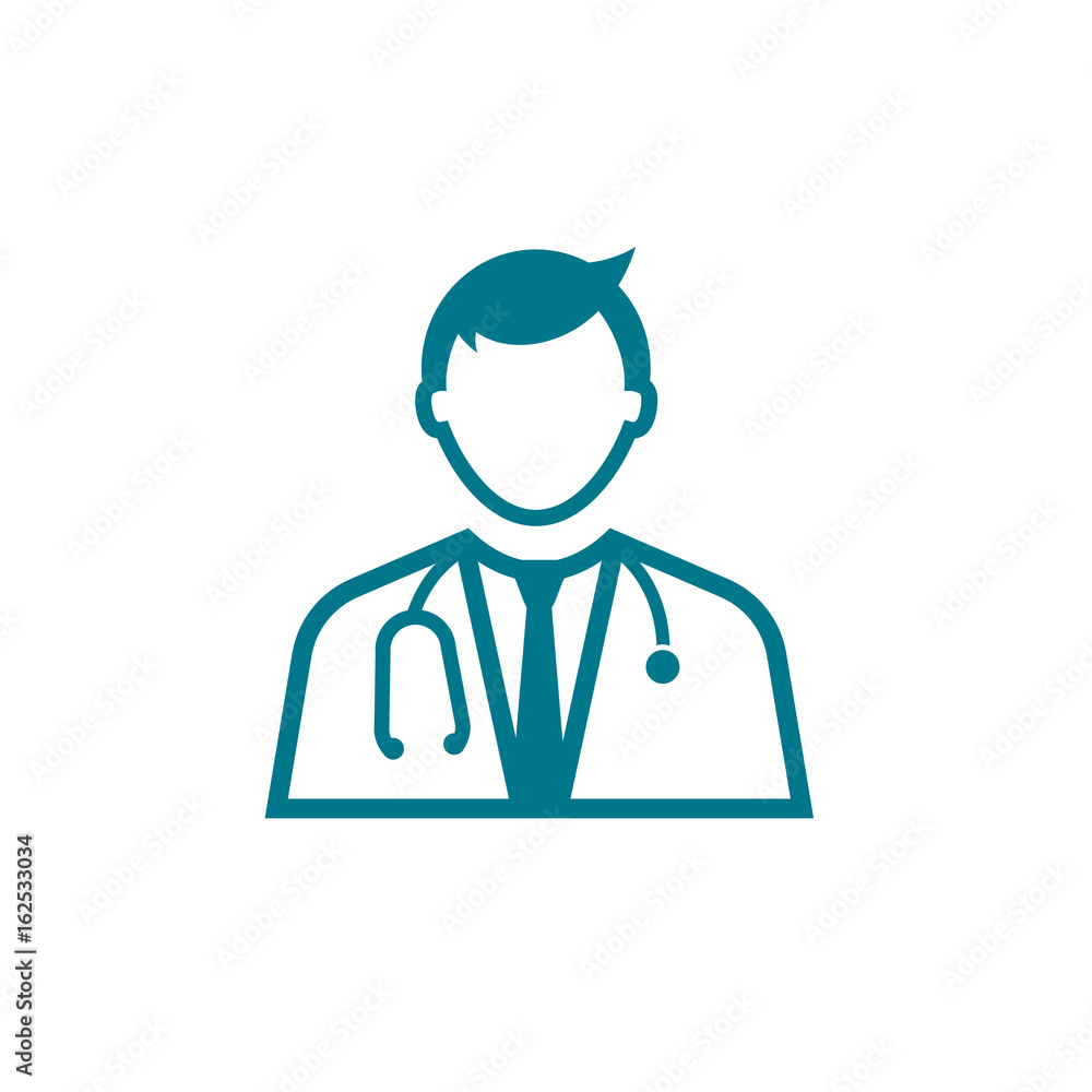 doctor icon, logo, isolated on white background. template vector doctor icon, logo, isolated on white background. template vector