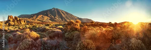 Obraz Teneryfa, Teide, Roques de García, Sunrise