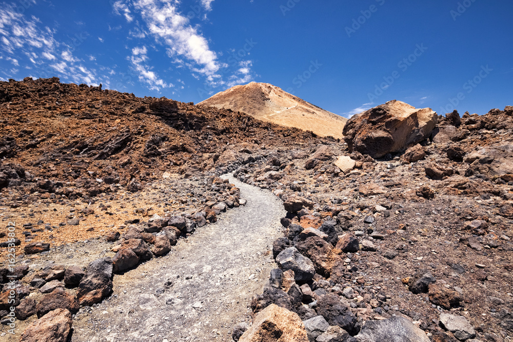 Tenerife, Pico del Teide, Trail