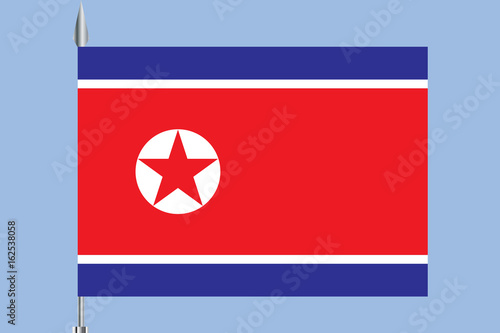 Flag of the DPRK Free Download Flag of the DPRK - GFXLoad