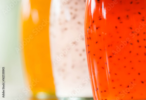 Sweet basil seed drink photo