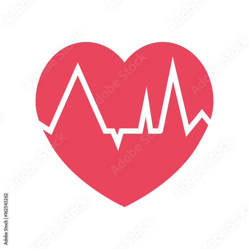 Heartbeat count red