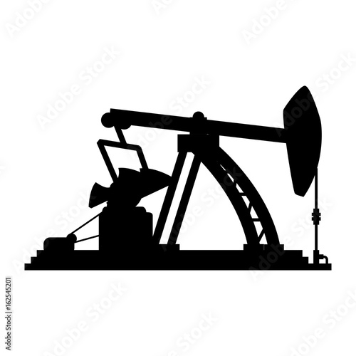 Oil pump silhouette