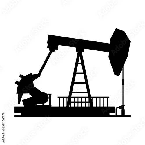 Oil pump silhouette