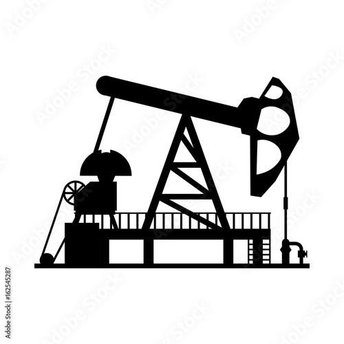 Oil pump silhouette
