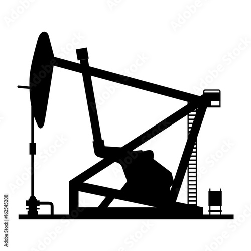 Oil pump silhouette