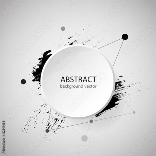 Geometric background Abstract explosion . Vector illustration