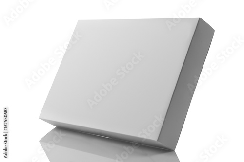 White Blank Product Packaging Box For Mock ups