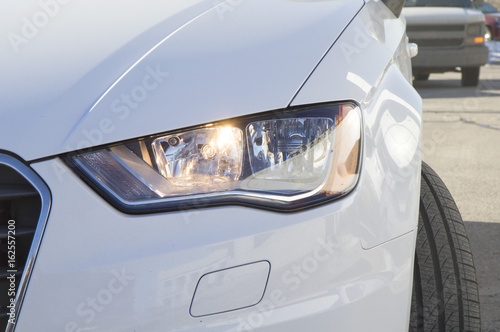 Audi car headlight