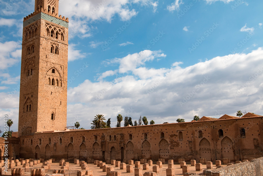 Old mosque in Marrakech, Morocco