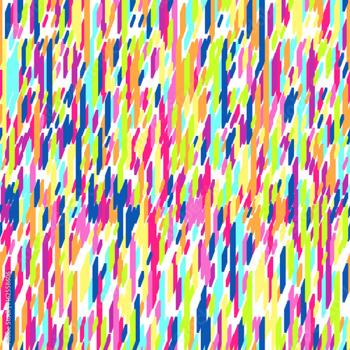 Seamless colorful multicolored abstract pattern. This template is suitable for textiles, sports, children's, youth clothing. Abstract background.