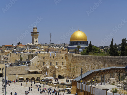 The View of Jerusalem Old City 