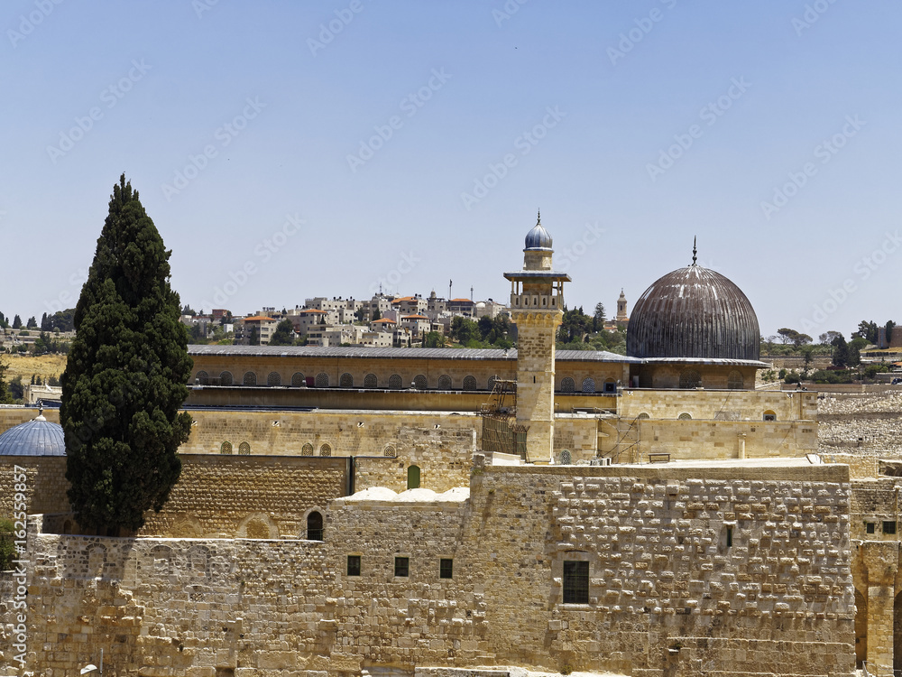 The Rock Mosque in Jerusalem
