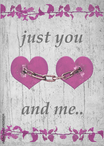 Obraz na płótnie Miłość koncepcja tło projektu