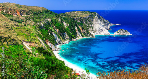 Most beautiful beaches of Greece series - Petani in Kefalonia, Ionian islands
