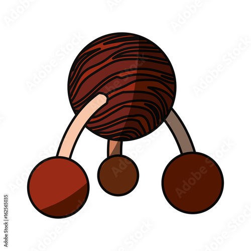 Body massager cartoon
