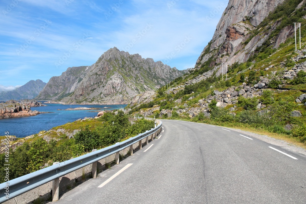 Norway scenic road Norway scenic road