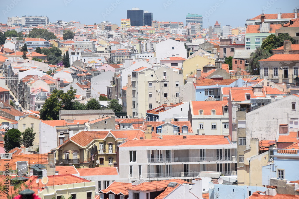 Altstadtdächer Lissabon