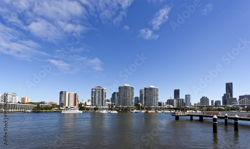 Brisbane Suburbs and the River © Downunderphoto