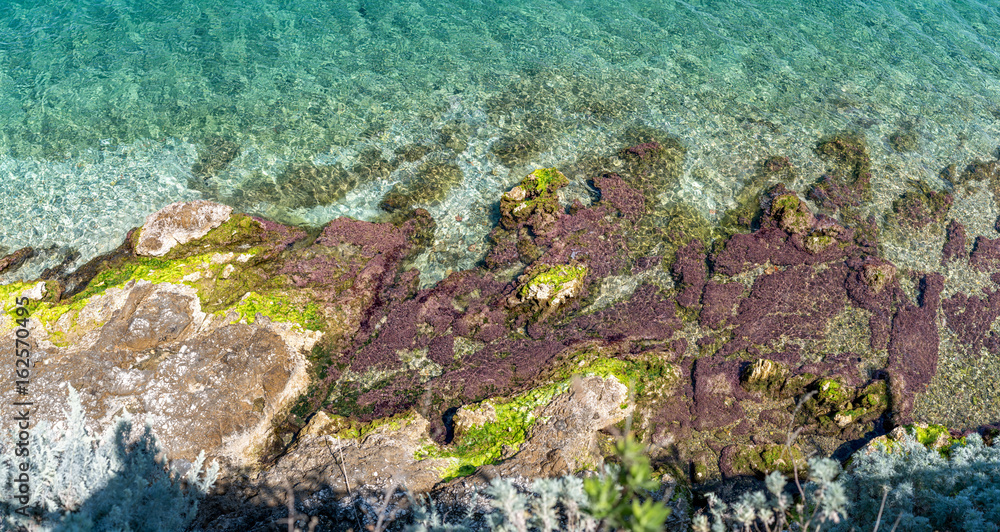 Colourful coastline Colourful coastline