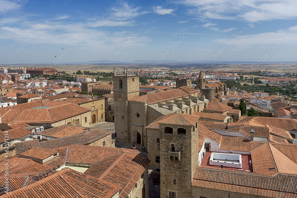 ciudades medievales de España, Cáceres en la comunidad de Extremadura