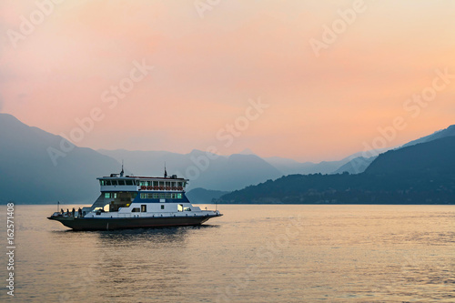 Ferry on Lake Como, Italy  © ancymonek