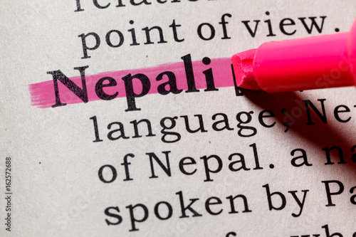 definition of Nepali
