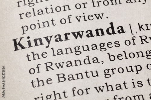 definition of Kinyarwanda