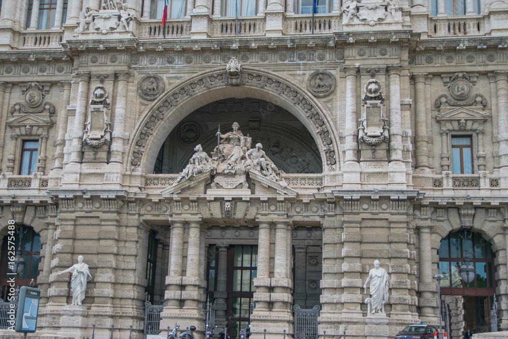 Italian Palace of Justice in Rome, Italy
