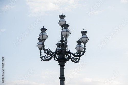 Lamppost at St Peter's Square at Vatican City in Rome, Italy © Jopstock