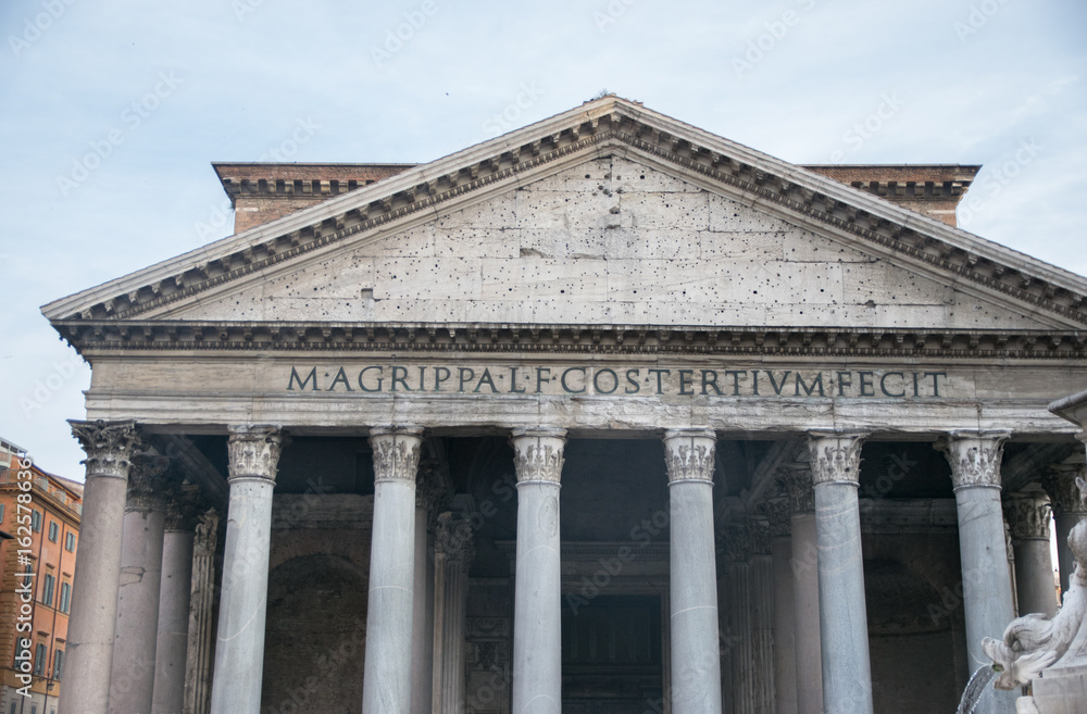 The Pantheon, commissioned by Marcus Agrippa during the reign of Augustus